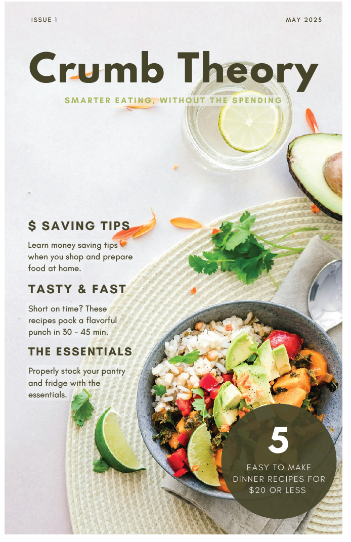 Smart Eating, Smarter Spending